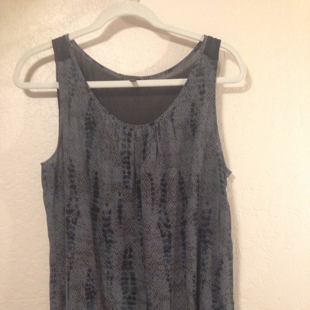 Eileen fisher silk top EUC size large